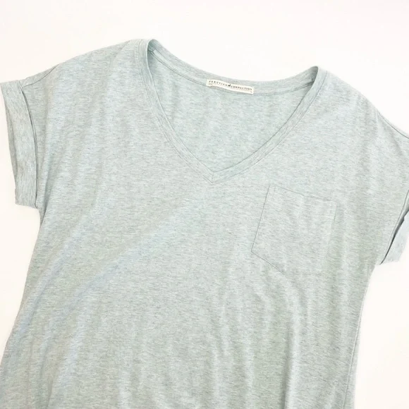 Peruvian Connection Malibu Cotton Modal Jersey Knit Maxi T-Shirt Dress: Seafoam - Picture 4 of 9